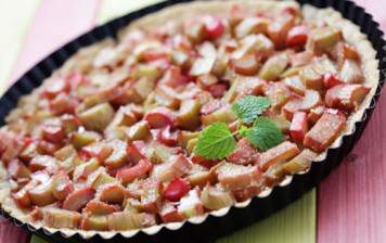 How to prepare: rhubarb tart