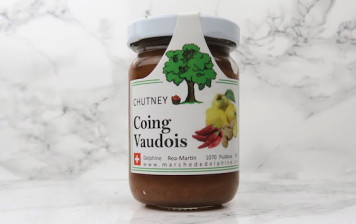Chutney de coing Vaudois