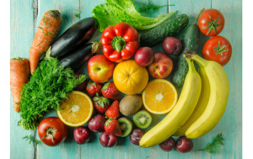 Organic Vegetables & Fruits...
