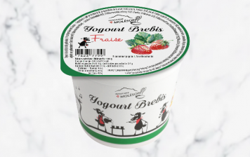 Yogourt brebis fraise Moléson