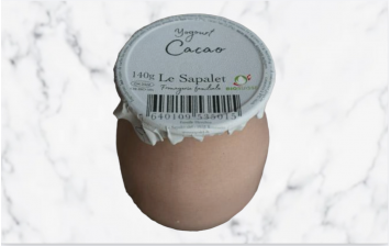 Organic cocoa yogurt Le...